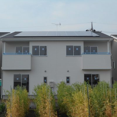 太陽光発電パネル設置（シャープ）　宇都宮市　Ｍ様　１１．２ｋｗ - 株式会社ソーラー・ブレス - 施工事例